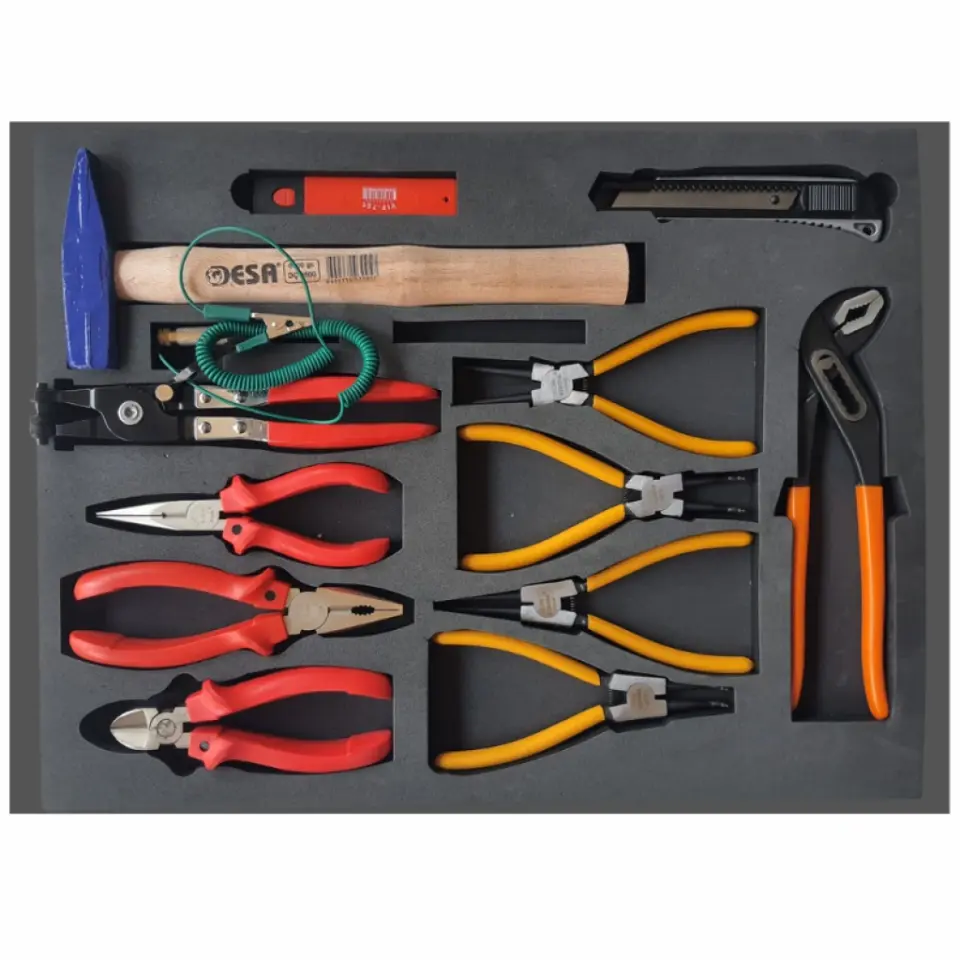 Sena Raf 5 Çekmeceli 205 Parça Dolu Takım Arabası