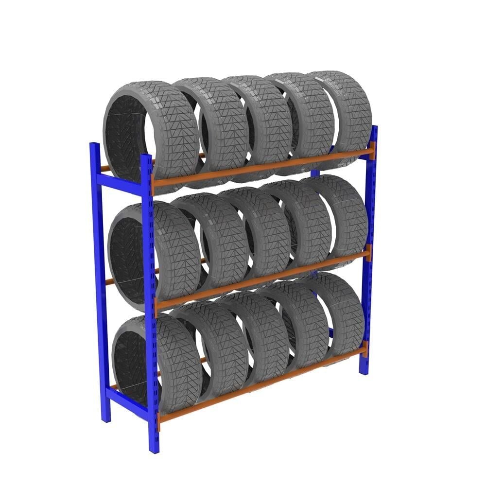 Sena Raf 3 Katlı Lastik Rafı