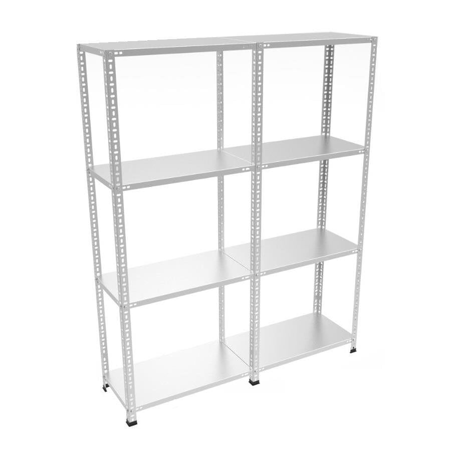 Sena Raf 4 Katlı Duble Galvaniz Çelik Raf