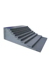 5 KATLI DUBLE ÇELİK RAF