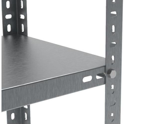 Sena Raf 3 Katlı Paslanmaz Krom Raf - Inox Soğuk Oda Ve Buzhane Rafı