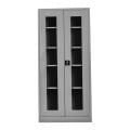 Sena Raf Camlı 198 lik Dosya Dolabı Gri