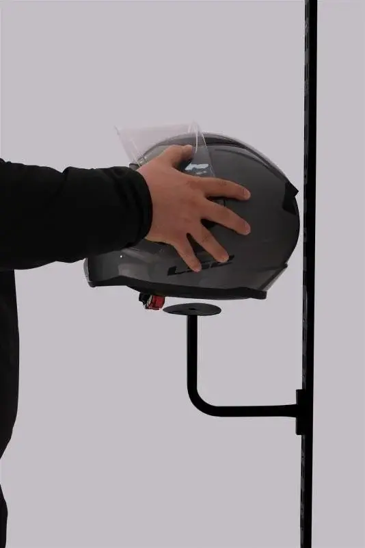 Sena Raf Dikmeye Geçebilen Motosiklet Kask Tutucu