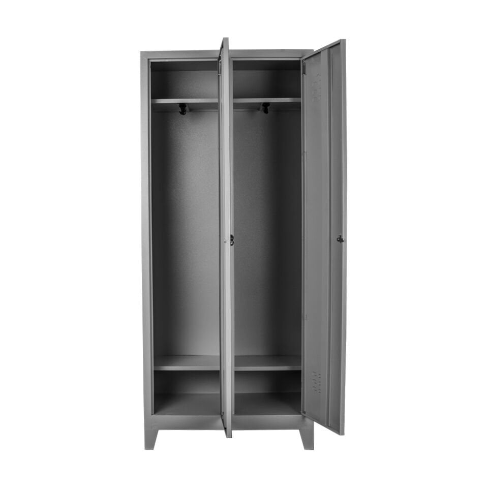 Sena Raf 2 li Eko Soyunma Dolabı Gri