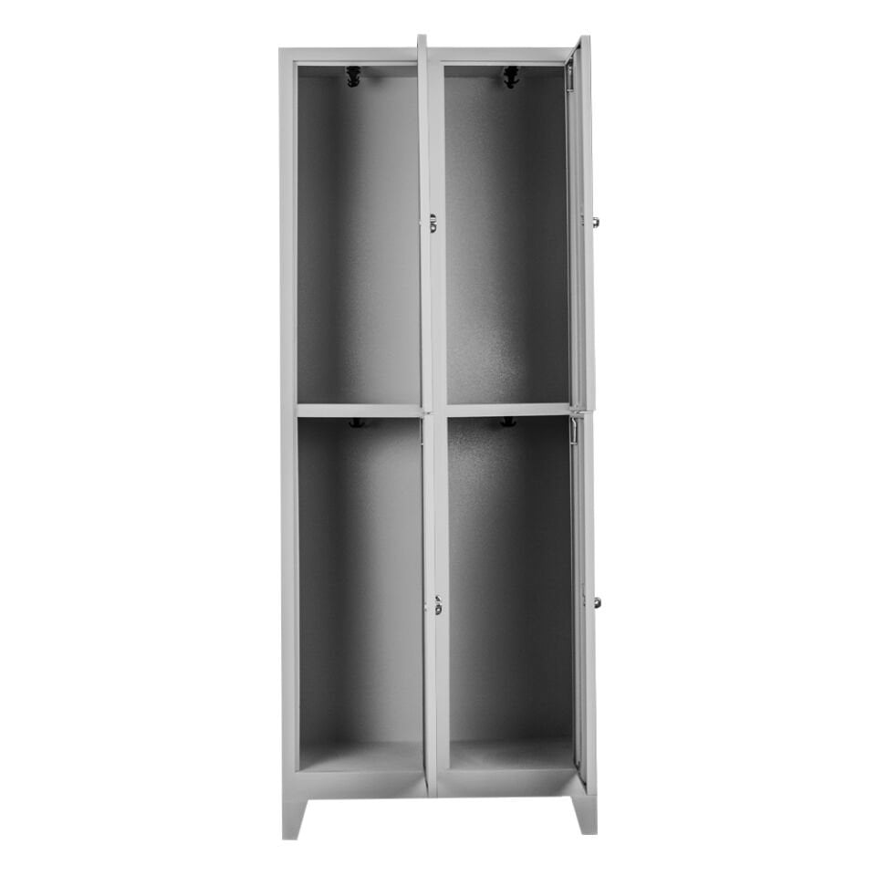 Sena Raf 4 lü Eko Soyunma Dolabı Gri