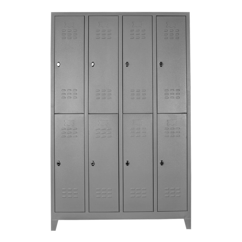 Sena Raf 8 li Soyunma Dolabı Gri