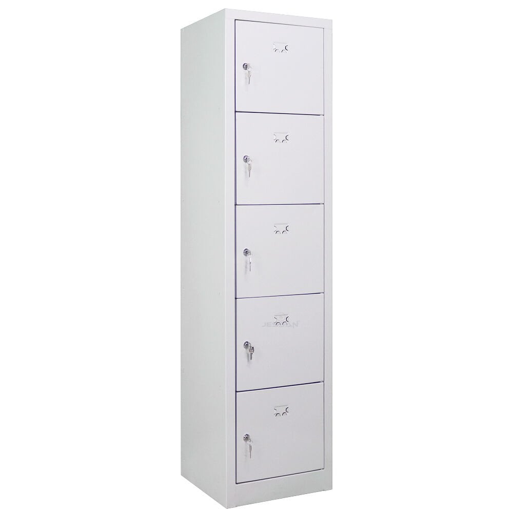 Sena Raf 5 Gözlü Öğretmen Öğrenci Dolabı Gri