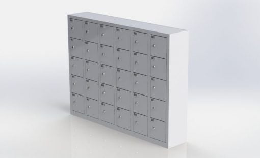 Sena Raf 30 Kapılı Cep Telefon Ve Cüzdan Dolabı