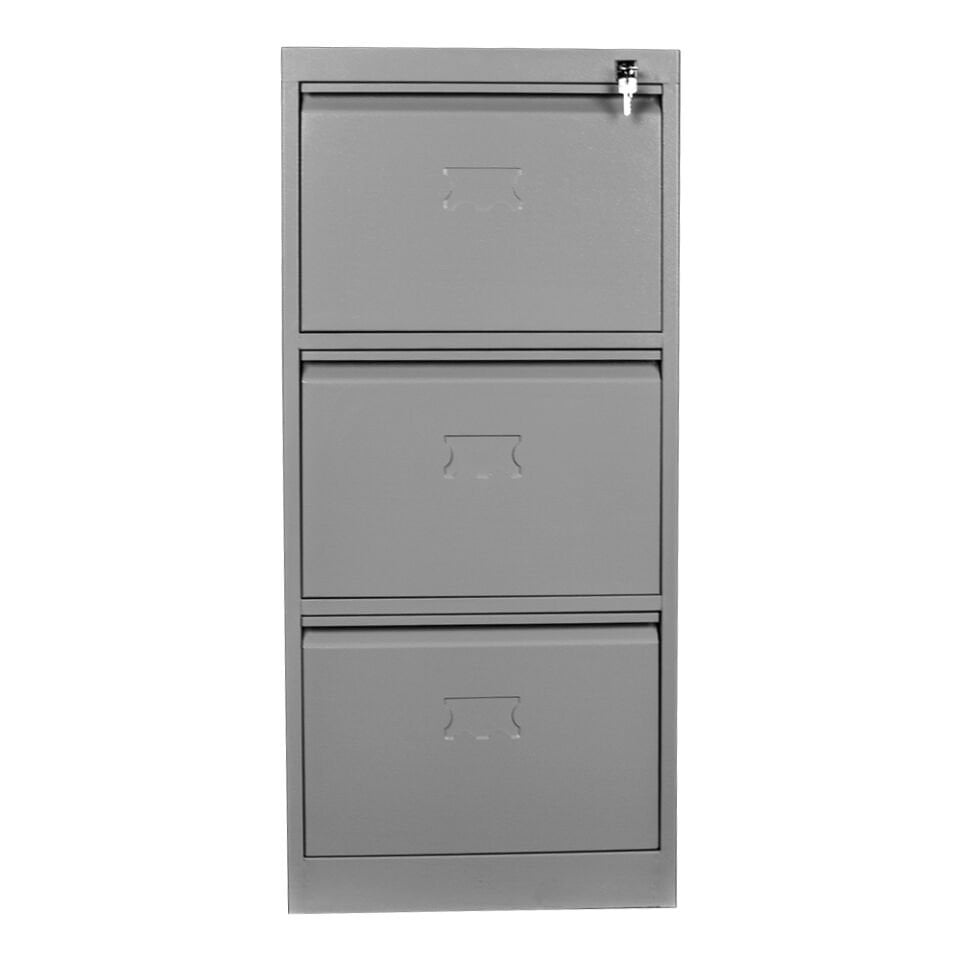 Sena Raf 3 lü Klasör Dolabı Gri