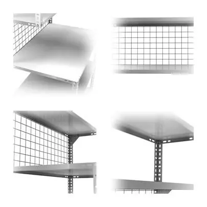 Sena Raf 3 Katlı 3'lü Paketleme Masası 177x93 cm - 2 Raflı Tel Kafesli , Atölye, Depo, Hobi Çalışma Masası