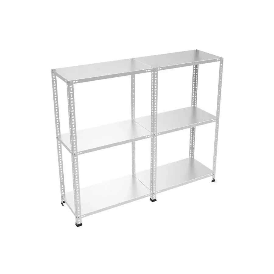 Sena Raf 3 Katlı Duble Paslanmaz Krom Raf - Inox Soğuk Oda Rafı, Buzhane Rafı