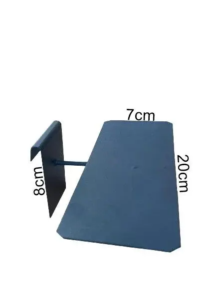 Sena Raf 10 Adet Tel Panoya Geçen Metal Ayakkabı Standı