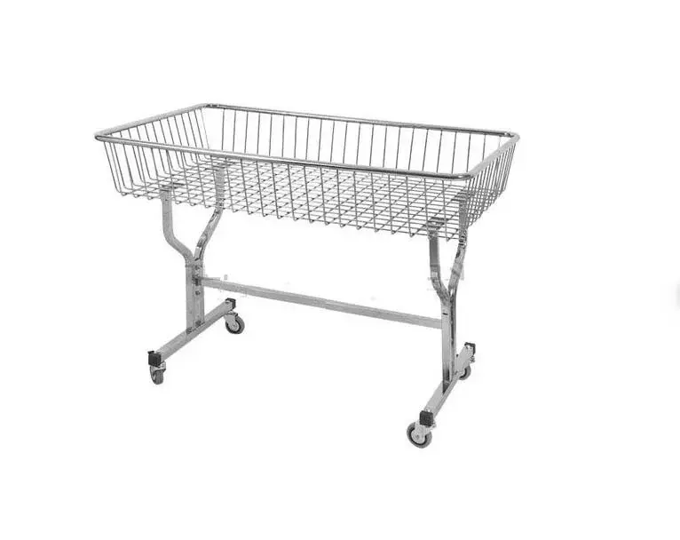 Sena Raf Tekerlekli Lüks Havuz Sepet - Market, Mağaza, Vitrin, Promosyon Havuz Sepeti - 80x120 cm