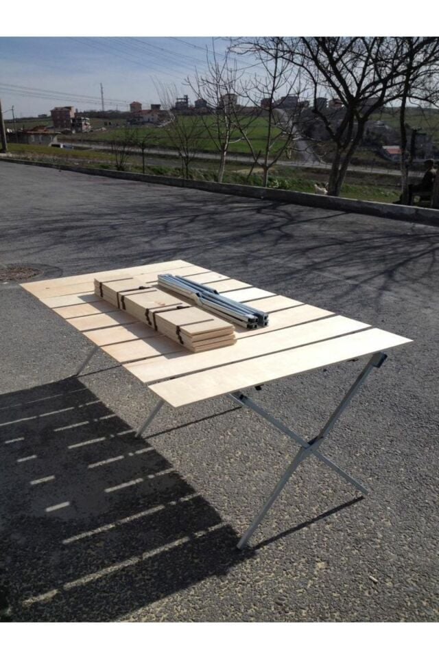 Sena Raf Çok Amaçlı Ahşaplı Kampet Takım