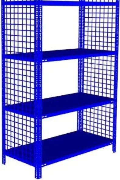 Sena Raf 4 Katlı Renkli Tel Kafesli Çelik Raf (31x75x150 cm)