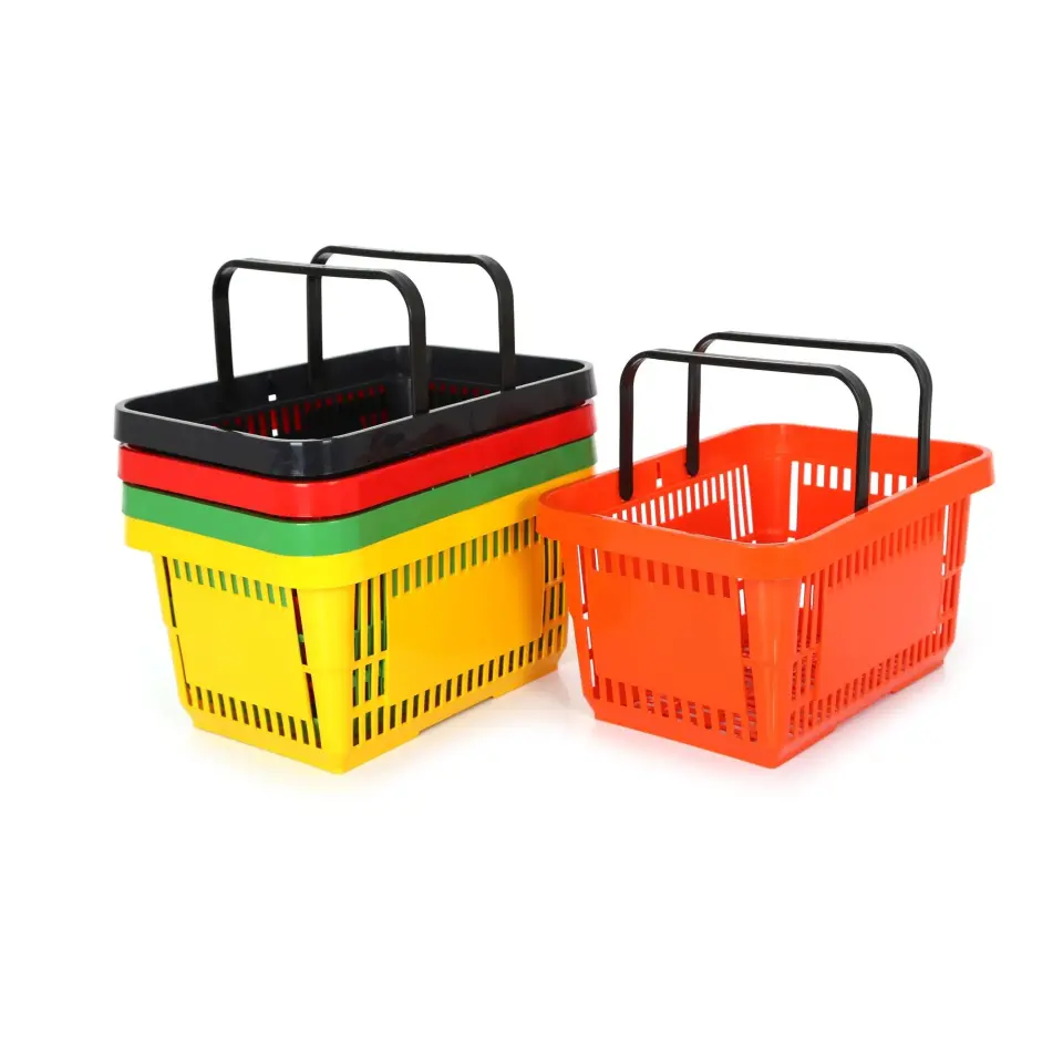 Sena Raf 22 Lt Plastik Alışveriş Sepeti - Market El Sepeti