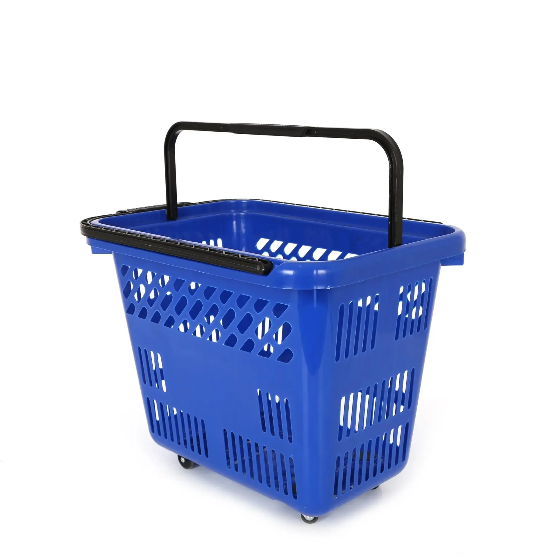 Sena Raf 54 Lt Plastik Alışveriş Sepeti - Tekerlikli Market Sepeti