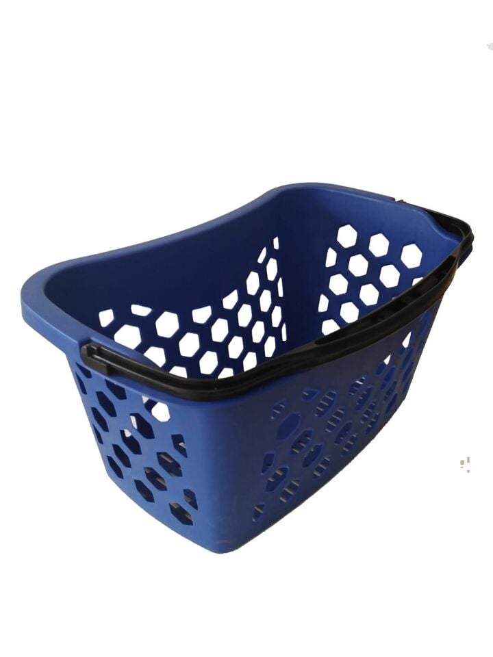 Sena Raf Fasulye Tipi Plastik Alışveriş Sepeti - Market El Sepeti