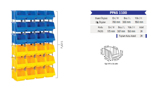 Plastik Avadanlık Setleri 1100