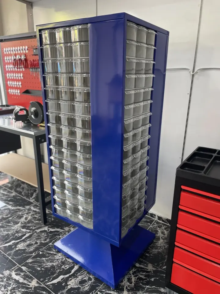 Çekmeceli Döner Metal Dolap MT 120-192