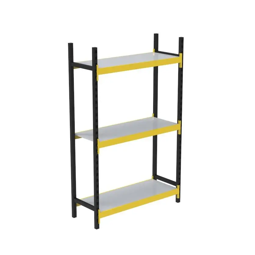 Sena Raf 3 Katlı Tekli Midi Rack Ekonomik Depo, Arşiv ve Kiler Rafı