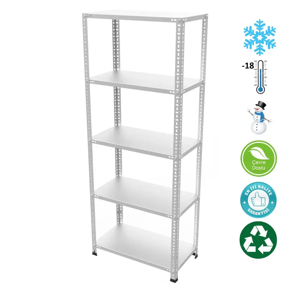 Sena Raf Paslanmaz Krom Çelik Raflar