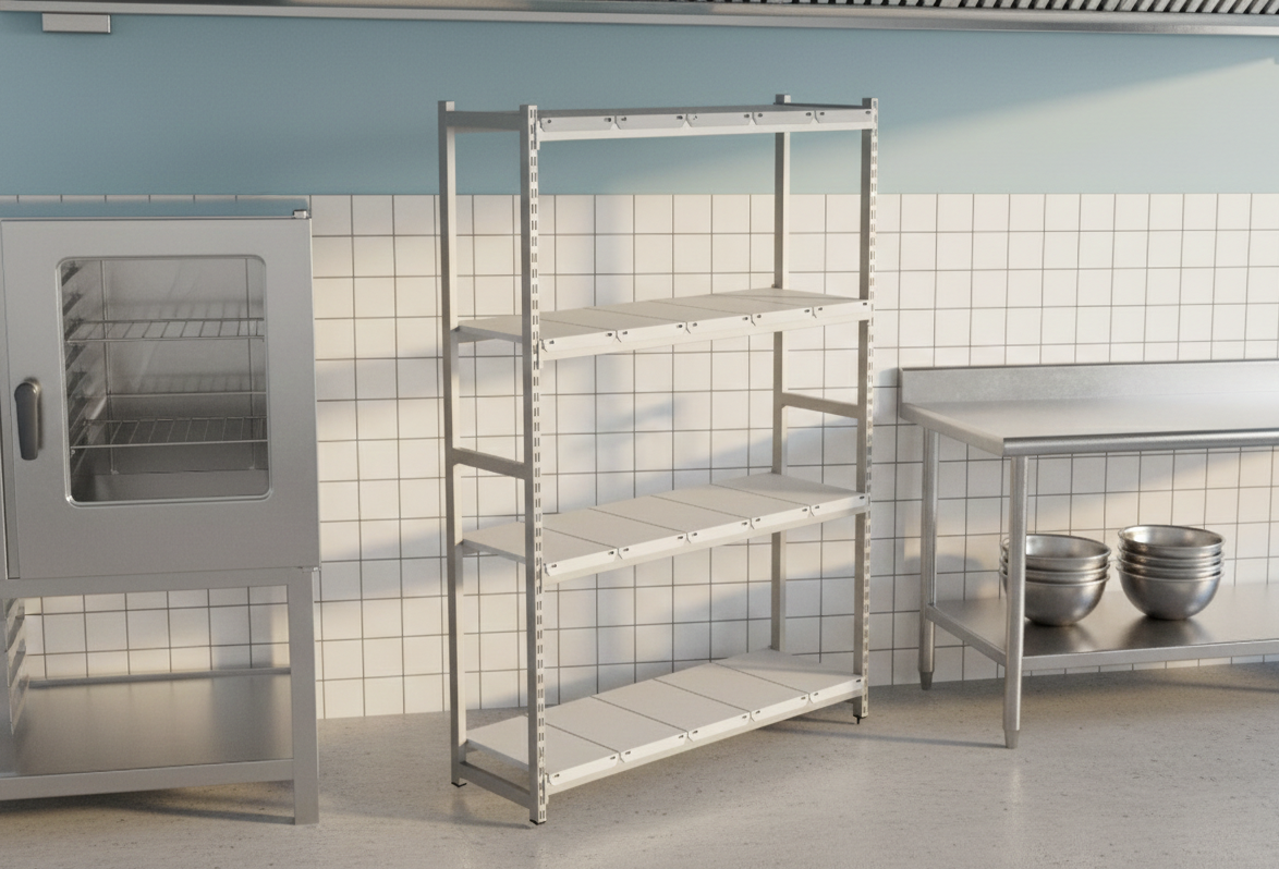 Sena Raf Paslanmaz Hafif Rack Sistemleri