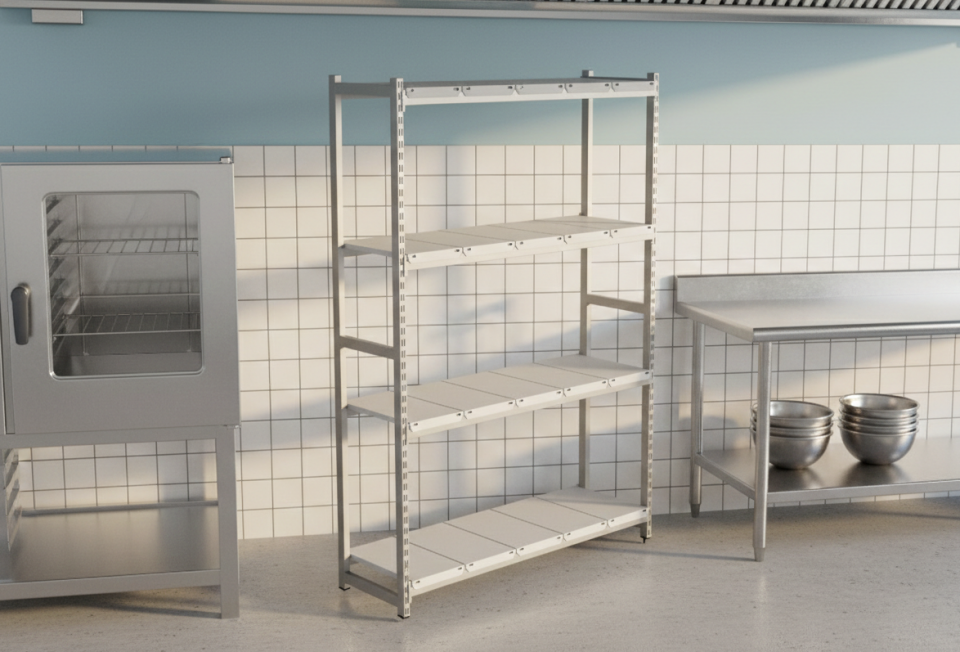 Sena Raf Paslanmaz Hafif Rack Sistemleri