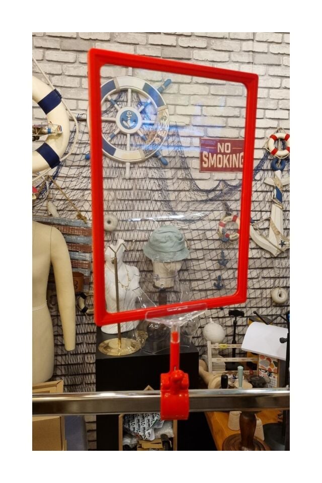 Sena Raf A4 Mandallı Fiyat Etiketi