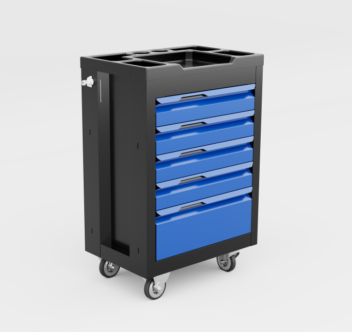 Sena Raf 5 Çekmeceli  Takım Arabası